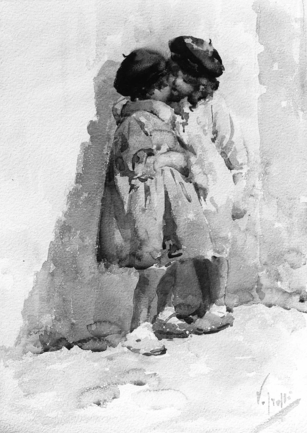 Bambini che si baciano - Galleria d'Arte Moderna Achille Forti, Verona